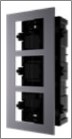 Zaštitno kućište(kutija i poklopac) za podžbuknu montažu 3 vanjska modula iz serije DS-KD8003